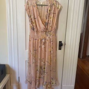Chiffon H&M floral midi dress